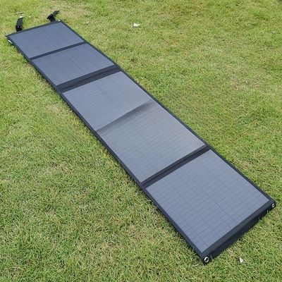 Dauerhafte 80W Solarklapptasche Wasserdichte Stoff tragbare Notfall-Solarzellen