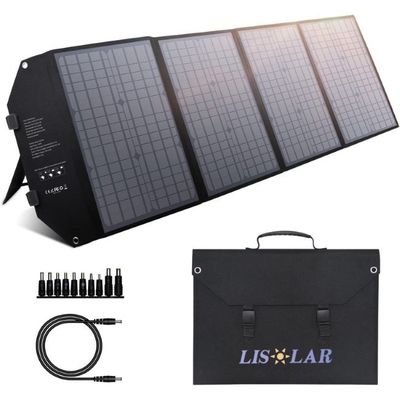 Wasserdichte Solarklapptasche Leichtgewicht 100W Portable Solar Panel Kit