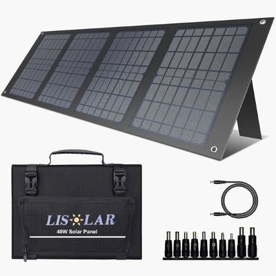 40W tragbare Handtasche mit Solarkollektor für Camping Selbstfahrt Reisen Trekking