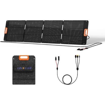 80W Klappbare ETFE-Portable-Solarbatterie-Ladegerät für Outdoor-Unternehmen