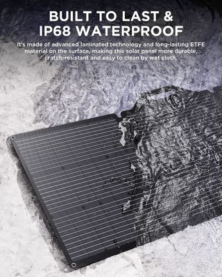 200 W Portable Solar Panel Charger für Wohnmobil Camping Yacht Golf Cart IP68 wasserdicht